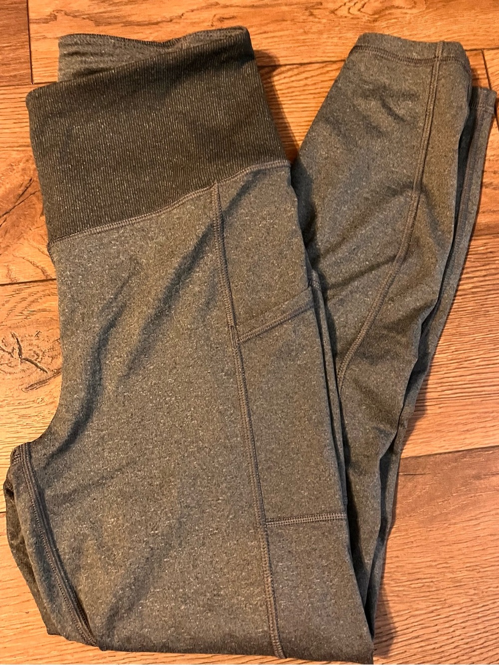 Patagonia Gray High-Waisted Active Leggings